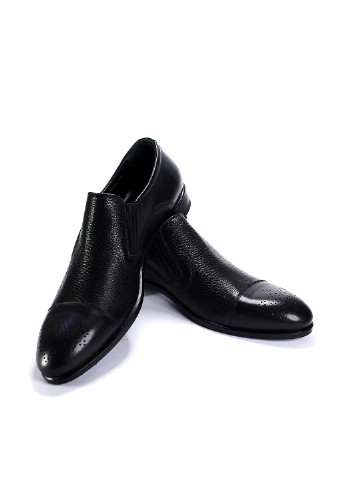 Черные классические туфли Giampieronicola на резинке