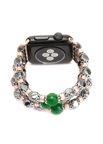 Ремінець для годинника Jewerly Band для Apple Watch 38 / 40mm Green XoKo ремешок для часов jewerly band для apple watch 38/40mm xoko green (143704613)