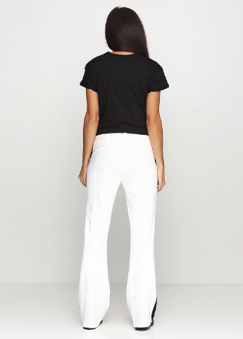 Белые кэжуал демисезонные прямые брюки Karen by Simonsen
