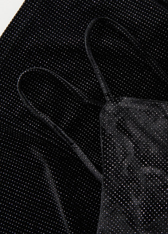 Чорна кежуал сукня силуетна Reserved в горошок