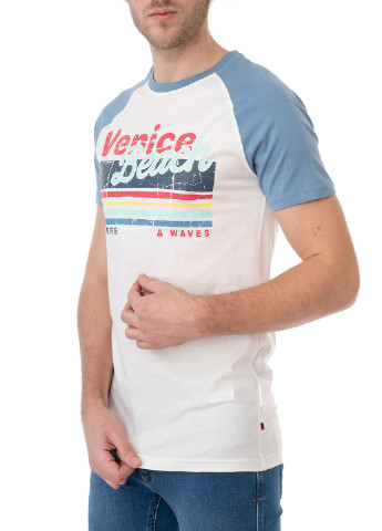 Белая футболка E-Bound