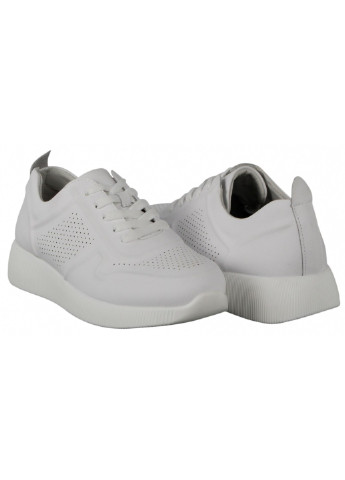 Белые демисезонные женские кроссовки 198216 Renzoni