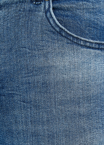 Голубые демисезонные скинни брюки KOTON
