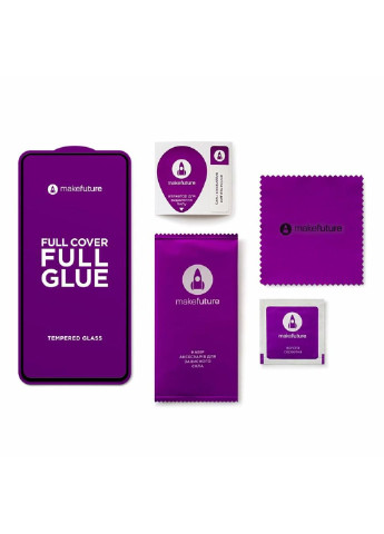 Стекло защитное Huawei P40 Full Cover Full Glue (MGF-HUP40) MakeFuture (252370068)