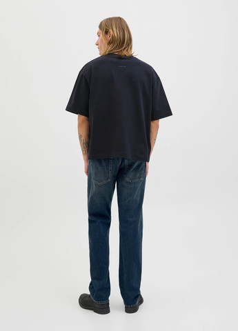 Темно-синие демисезонные регюлар фит джинсы Jack & Jones