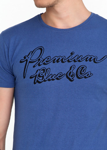 Синяя футболка Dinersi