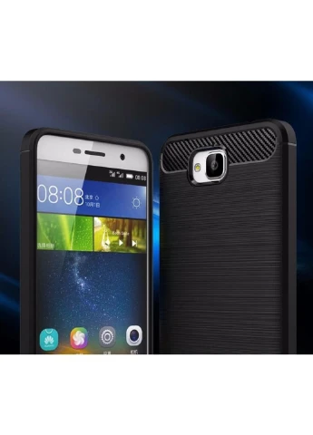 Чохол для мобільного телефону (смартфону) для Huawei Y6 Pro 2017 Carbon Fiber (Black) Laudtec (LT-HY6PROB) BeCover (201493660)