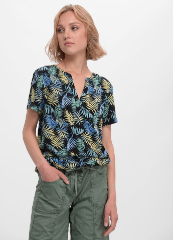 Комбінована літня блузка Tom Tailor
