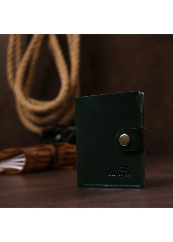 Мужское кожаное портмоне 9х10х1 см Shvigel (253490914)