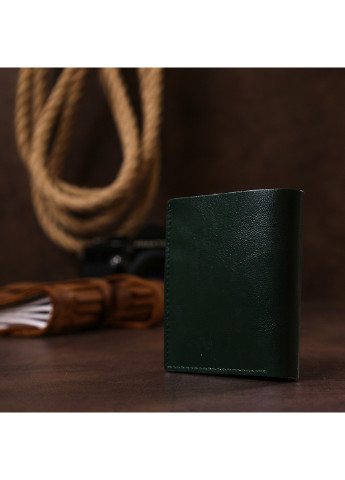 Мужское кожаное портмоне 9х10х1 см Shvigel (253490914)