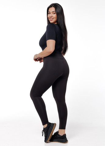 Черные демисезонные леггинсы Icon