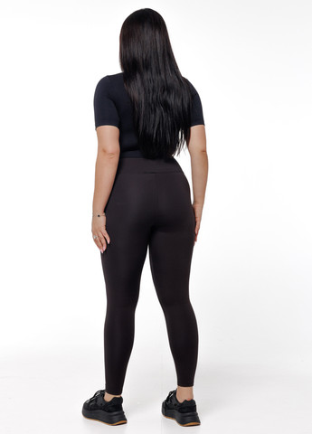 Черные демисезонные леггинсы Icon