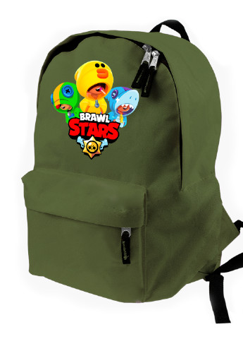 Детский рюкзак Леон Бравл Старс (Leon Brawl Stars) (9263-1701) MobiPrint (217074388)