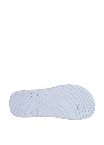 Голубые пляжные вьетнамки Crocs