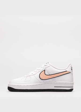 Кроссовки DZ6307-100 Nike Air Force 1 GS белые демисезоны (314516900)