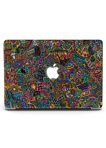 Чехол пластиковый для Apple MacBook Air 11 A1465 / A1370 Абстракция Психоделик (Abstraction Psychedelic) (6349-2708) MobiPrint (219125996)