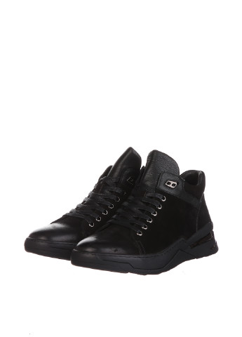 Черные мужские ботинки на молнии