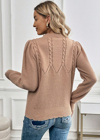 Бежевий демісезонний светр SHEIN