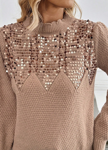 Бежевий демісезонний светр SHEIN