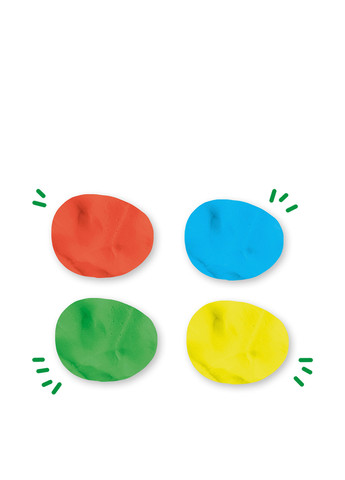 Незасыхающая масса для лепки Колорит (4 цвета) Ses Creative (257893231)