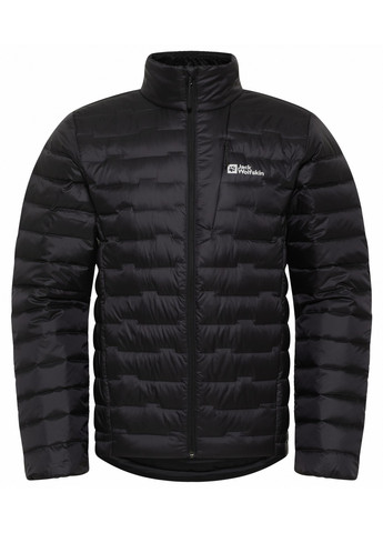 Черный демисезонный Пуховик Jack Wolfskin