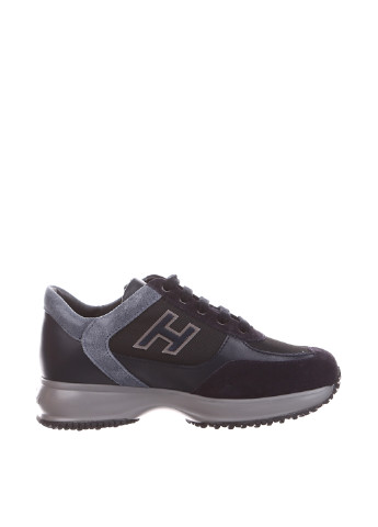 Темно-синие демисезонные кроссовки Hogan Junior