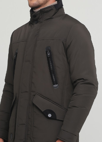 Оливковая (хаки) демисезонная куртка Man's Wear