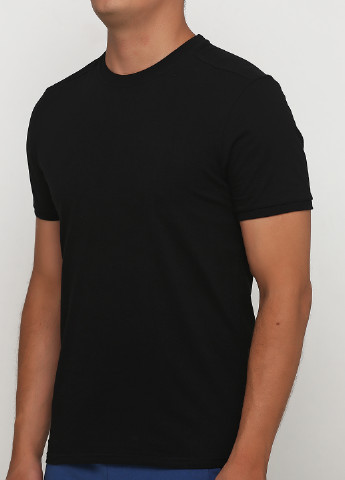 Чорна футболка чоловіча 19м440-24 Malta