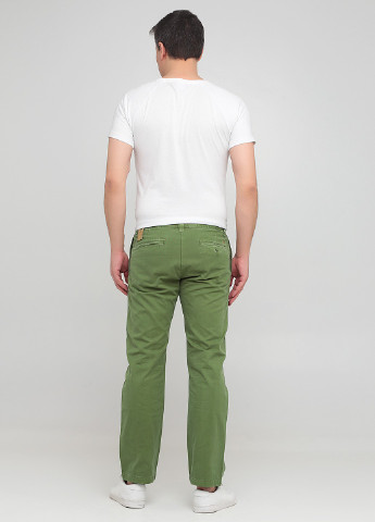 Зеленые кэжуал демисезонные прямые брюки Dockers