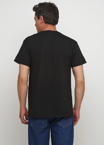 Черная летняя футболка Ripple Junction