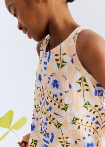 Персиковое платье H&M (366117126)