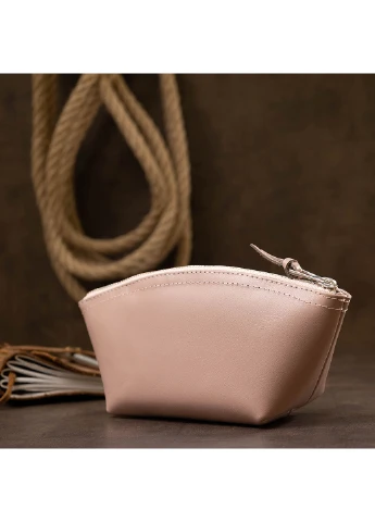 Жіноча шкіряна косметичка 23х10х8 см Grande Pelle (252417106)