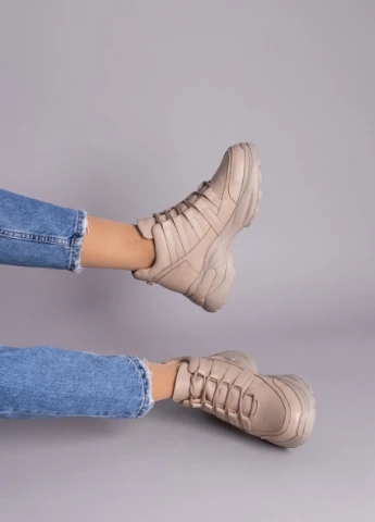 Кроссовки ShoesBand Brand бежевые демисезоны (253915717)