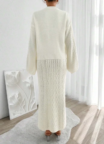 Костюм (джемпер, юбка) SHEIN (344466700)
