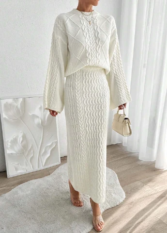 Костюм (джемпер, юбка) SHEIN (344466700)