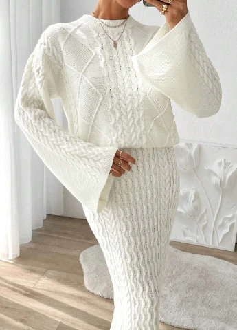 Костюм (джемпер, юбка) SHEIN (344466700)