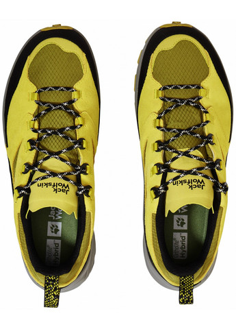 Лаймовые демисезонные кроссовки Jack Wolfskin CYROX TEXAPORE LOW M