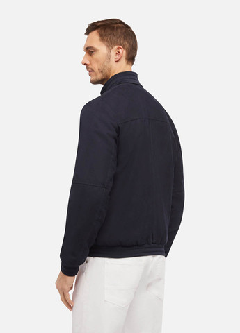 Темно-синяя демисезонная куртка Geox