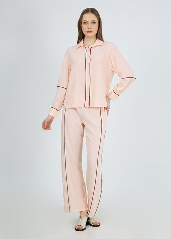 Пудрова блуза Casalini