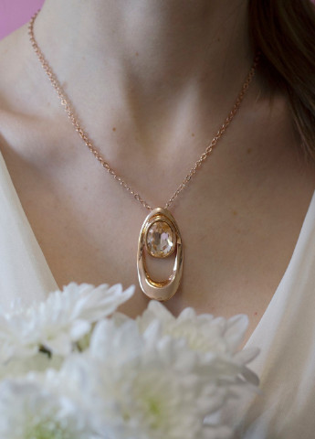 Підвіс з овальним кулоном 10-18014 Sincera (234536303)