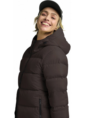 Темно-коричневый зимний Пуховик Jack Wolfskin