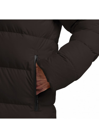 Темно-коричневый зимний Пуховик Jack Wolfskin