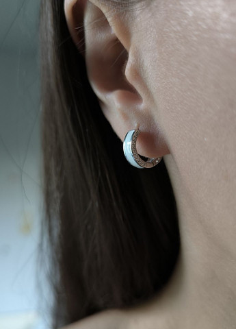 Сережки Silver Flame (350941536)