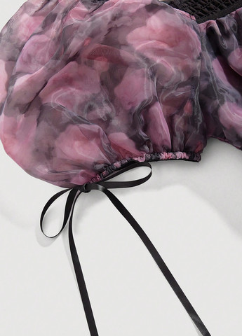 Комбинированная блуза SHEIN