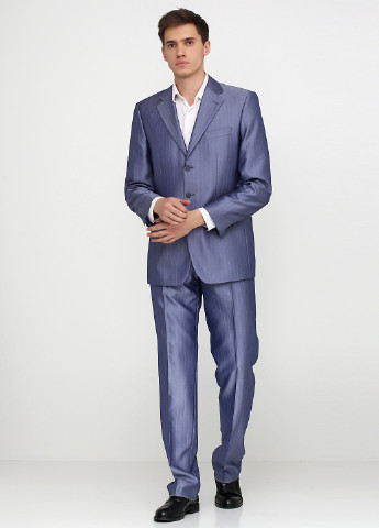 Світло-фіолетовий демісезонний костюм (пиджак, брюки) брючний Maestro Bravo