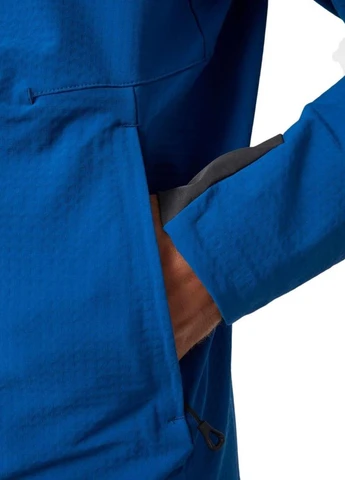 Синяя демисезонная ветровка Helly Hansen Waterproof jacket Odin Pro Shield