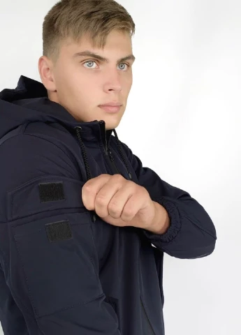 Синій демісезонний костюм softshell синій Intruder