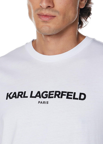 Біла футболка Karl Lagerfeld