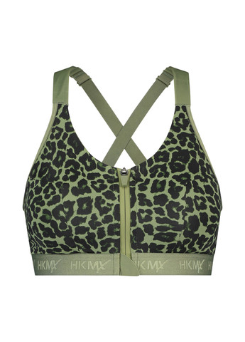 Хакі топ бюстгальтер Hunkemoller без кісточок поліамід