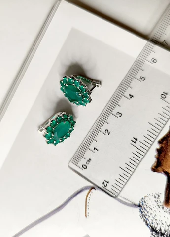 Сережки Silver Flame (317284838)